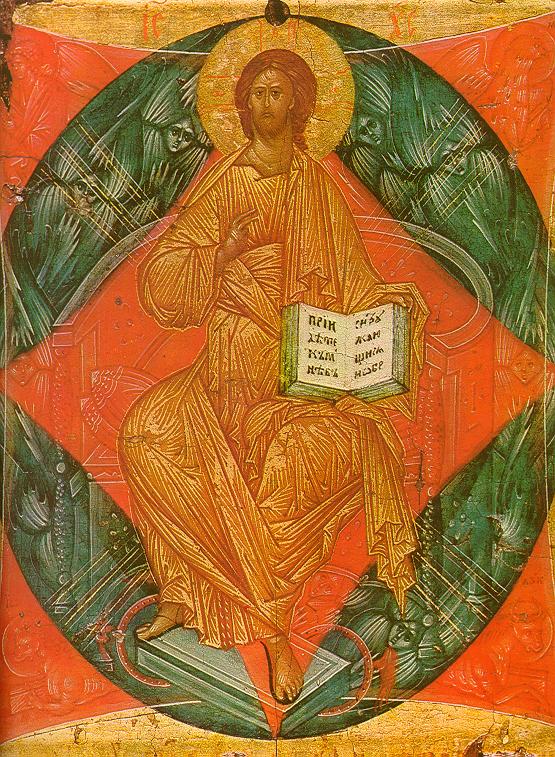 Andrey Rublyov - Christ in majesty.jpg (146145 bytes)